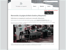 Tablet Screenshot of bgmaquinaria.es